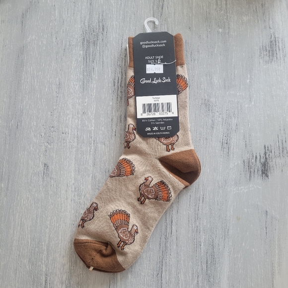 2/$15 Turkey Crew Socks - Picture 2 of 3